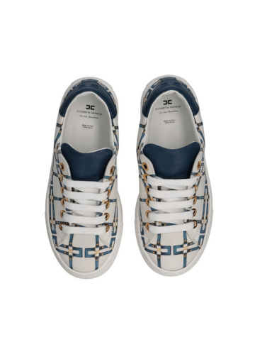 Elisabetta Franchi Sneaker 10658984657238 Blau