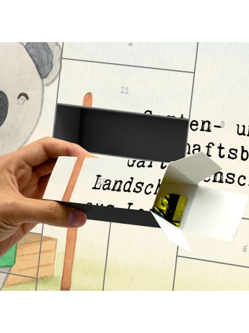 Mr. & Mrs. Panda Adventskalender Garten- und Landschaftsbauer Le... in Weiß