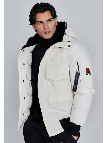 SikSilk Winterjacke Hooded in Ecru