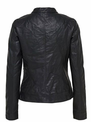 ONLY Lederjacke für Damen in schwarz