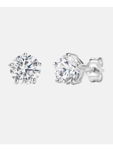 Diamant L'éternel Ohrstecker aus 375 Weißgold