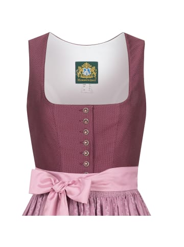 Hammerschmid Midi Dirndl in Weinrot