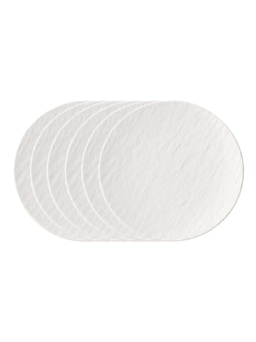 Villeroy & Boch Brotteller 6 Stk Manufacture Rock blanc in weiß