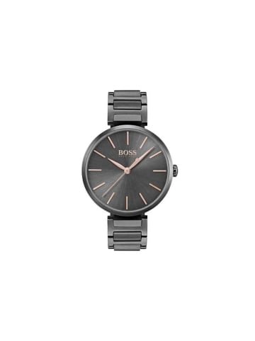 Hugo Boss Uhr Edelstahl anthrazit