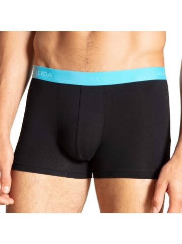 Calida Boxershort 3er Pack in Schwarz/Grün/Blau/Rot