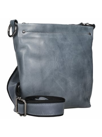 Harold's Caugio - Schultertasche S 22 cm (schwarz) in blau