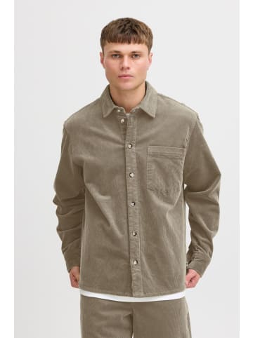 !SOLID Langarmhemd SDMEYER in Beige