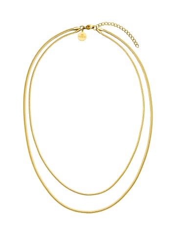 PURELEI Doppelkette Two Layers 45 cm in Gold