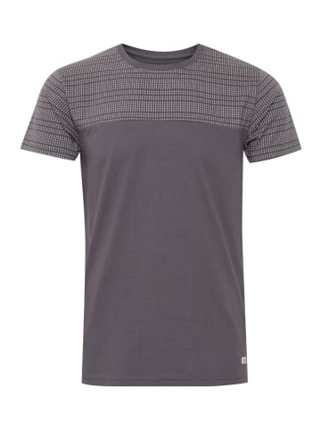 INDICODE T-Shirt IDRosto 40805MM T-Shirt im Colorblock-Look in Grau
