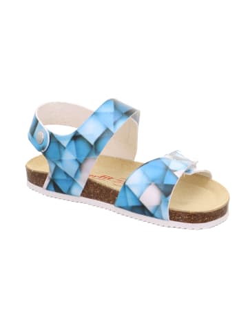 superfit Tieffußbett Sandale BIOS FLEX in Blau/Mehrfarbig