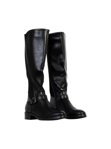 Divine Factory Leder-Pantoletten „Joana“ Braun