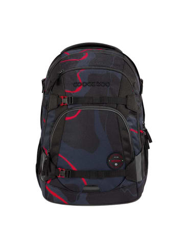 Coocazoo Rucksack Mate Lava Lines in rot