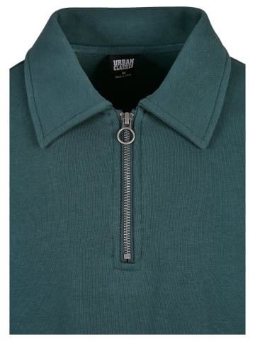 Urban Classics Urban Classics Herren Shirt Collar Crew in bottlegreen