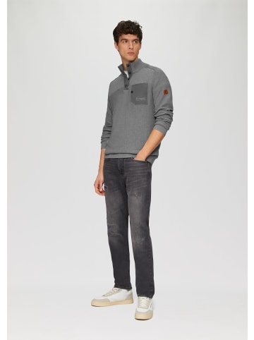 s.Oliver Strickpullover langarm in Grau