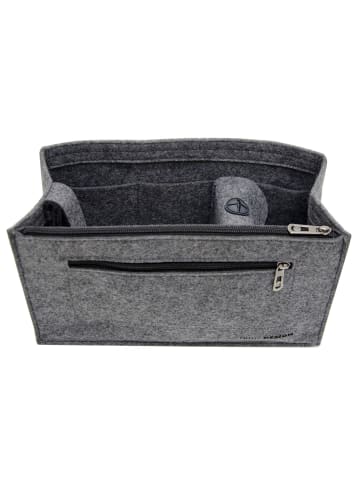 DuneDesign Taschenorganizer Filz XL Grau 36x12x22cm grau