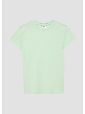 s.Oliver T-Shirt in 6080_ozeangrün