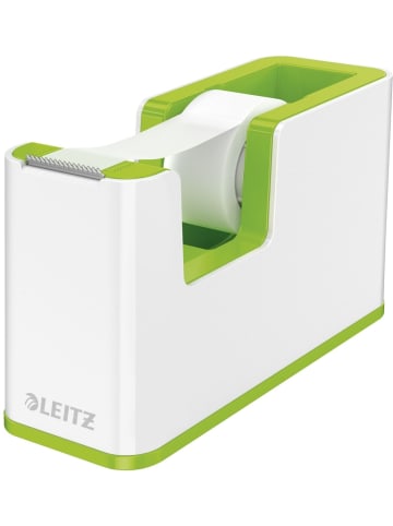 Leitz Klebeband-Abroller Wow Duo Colour weiß/grün