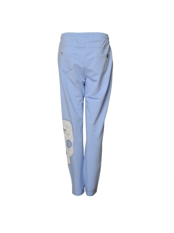 Roberto Geissini Summer Skull Jogginhose Blau