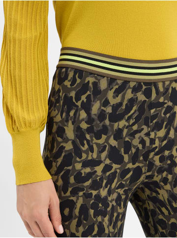 MARC CAIN SPORTS Hose Frederica in khaki schwarz - 0001