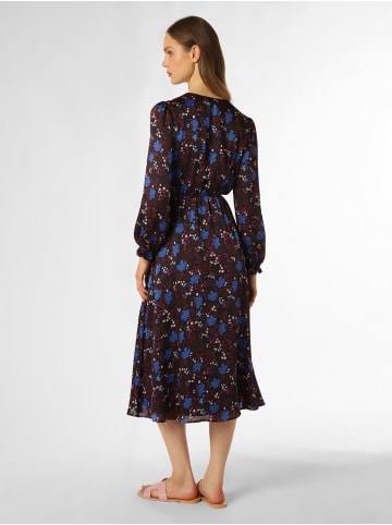 Marie Lund Kleid in marine mehrfarbig - 0001