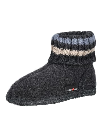 HAFLINGER Hausschuhe HÜTTENSCHUH PAUL HÜTTENSCHUH PAUL in Graphit
