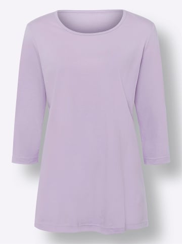 Sieh an! Doppelpack Shirts in flieder + mint