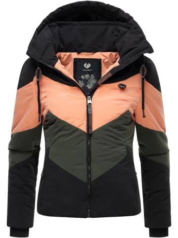 ragwear Winterjacke Novva Block in Black22