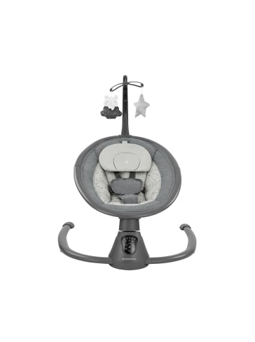Kikkaboo elektrische Babywippe Twiddle in grau