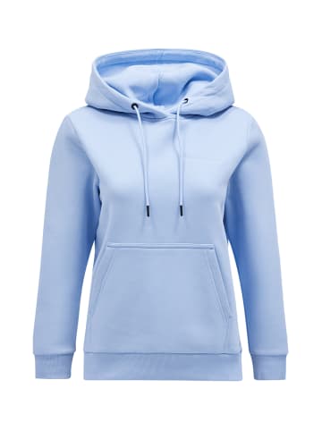 Peak Performance Kapuzensweatshirt W Original Small Logo Hood in hellblau