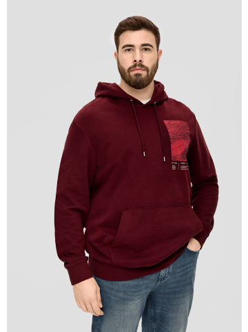 S. Oliver Sweatshirt langarm in Rot