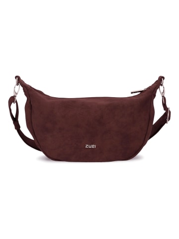 Zwei Mademoiselle.M Umhängetasche 34 cm nubuk bordeaux