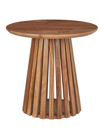 Beliani Couchtisch MESILLA in Braun - (W) 50 x (H) 48 x (L) 50 cm