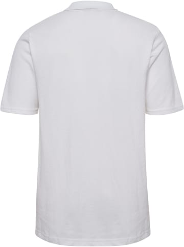 Hummel Polo "Hmlmover Cotton Polo" in Weiß