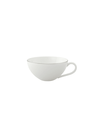 Villeroy & Boch Teetasse Anmut Platinum No.1 in 140 ml in weiß