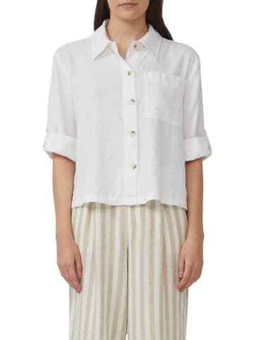 S.OLIVER RED LABEL Halbarmbluse in Weiß