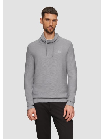 s.Oliver Strickpullover langarm in Grau