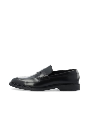 Bianco Lederhalbschuhe in Black