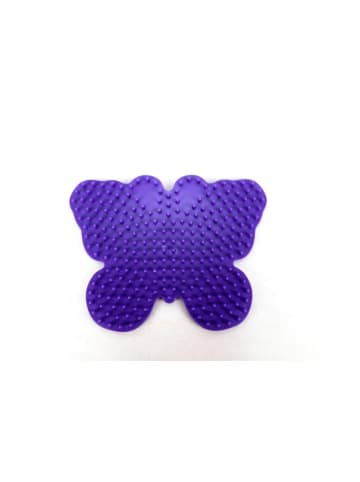 Hama Stiftplatte Schmetterling für Midi-Bügelperlen in lila