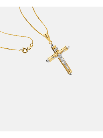 Diamant L'éternel Halskette aus 585 Gelbgold