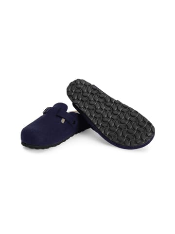 VITAFORM Wollfilz Clogs in marine