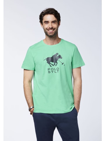 Polo Sylt T-Shirt in Türkis