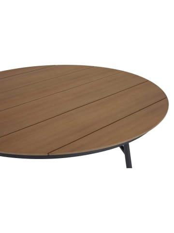 ebuy24 Gartentisch Dan Schwarz 178 x 178 cm