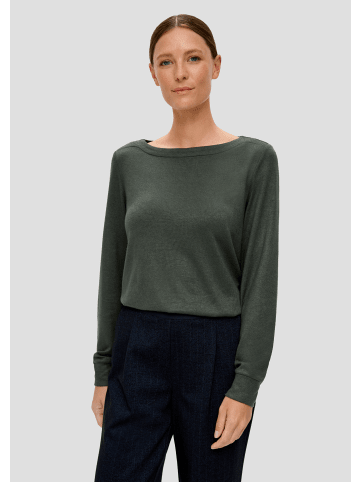 s.Oliver T-Shirt langarm in Olive