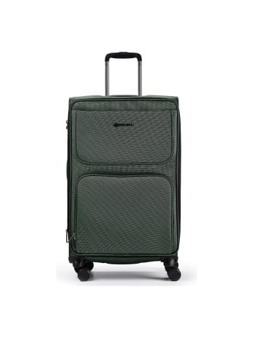 Stratic Bendigo Light Plus 4-Rollen Trolley 72 cm Laptopfach dark green