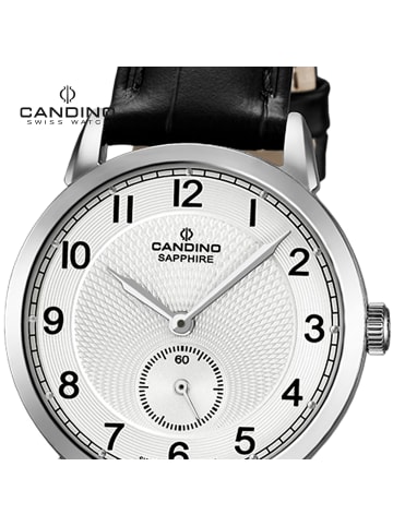 Candino Analog-Armbanduhr Candino Classic schwarz mittel (ca. 32mm)