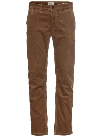 Camel Active Relaxed Fit Cord Chino mit Thermofutter in Braun