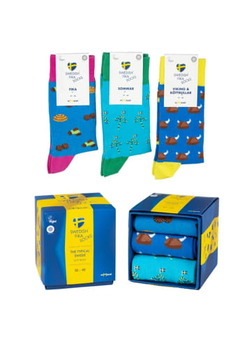 Himmelsö Swedish Fika Socken Geschenkbox