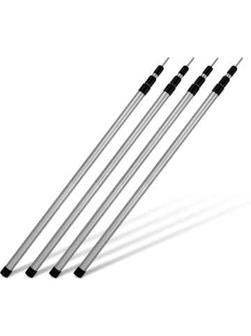 Normani Outdoor Sports Teleskopstange Zeltstange Tento in 4 Stück