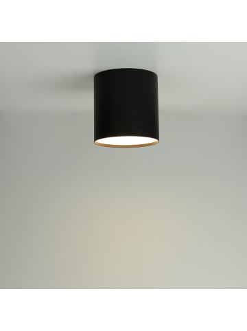 Licht-Erlebnisse Deckenlampe Ø 13 x (H)13.5 cm in SchwarzSchwarz