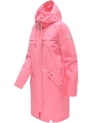 ragwear Regenmantel Ximenna in Pink